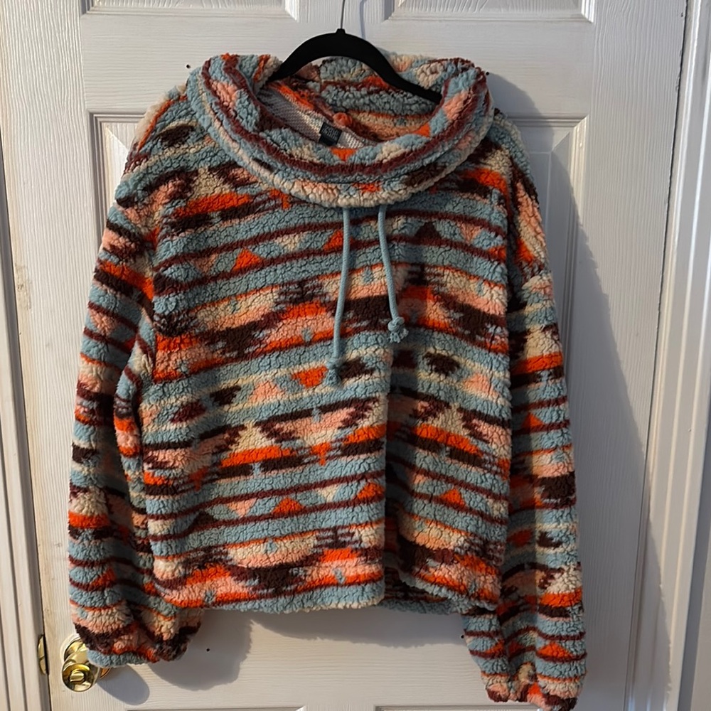 Cozy Multicolor Striped Women's Sweater